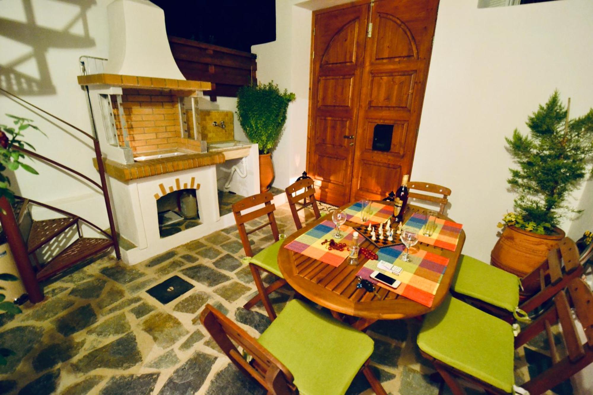 Villa Patitiri Traditional House With Hot Tub Archangelos  Exterior foto